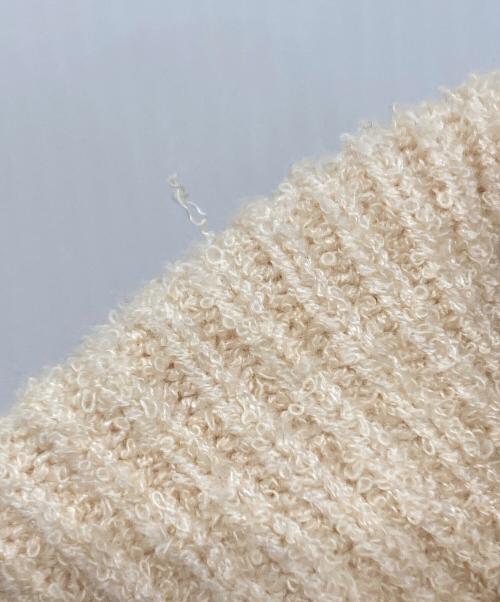 Sea Room lynn（シールームリン）Sea Room Lynn (シールームリン) ブークレニットセットアップ ベージュ サイズ:Freeの古着・服飾アイテム