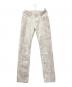 Maison Margiela（メゾンマルジェラ）の古着「ホワイトマーブルデニムパンツ」｜ベージュ