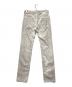 Maison Margiela (メゾンマルジェラ) ホワイトマーブルデニムパンツ ベージュ サイズ:31：18000円
