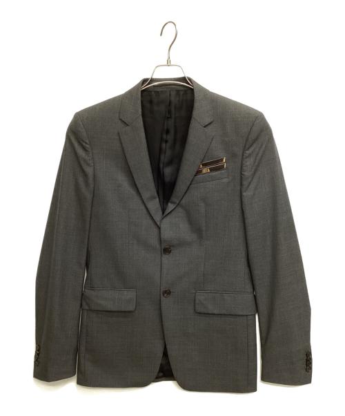 GIVENCHY（ジバンシィ）GIVENCHY (ジバンシィ) 2Bジャケット グレー サイズ:46の古着・服飾アイテム