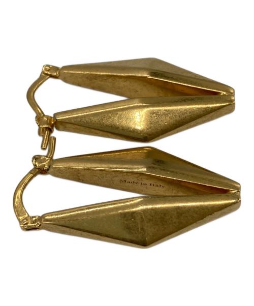 JIMMY CHOO（ジミーチュウ）JIMMY CHOO (ジミーチュウ) ダイヤモンド チェーン ピアス ゴールド サイズ:－の古着・服飾アイテム