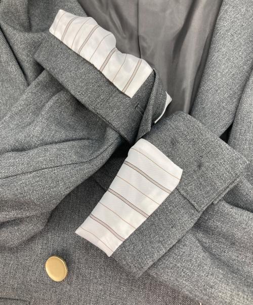 COLLAGE GALLARDAGALANTE（コラージュ ガリャルダガランテ）COLLAGE GALLARDAGALANTE (コラージュ ガリャルダガランテ) ウールライクテーラードジャケット グレー サイズ:FREEの古着・服飾アイテム