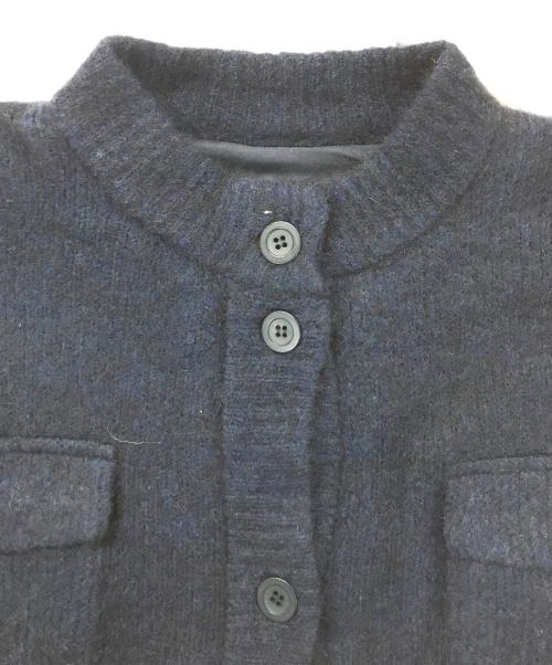 Ameri（アメリ）AMERI (アメリ) POCKET DETAIL KNIT CARDIGAN ネイビー サイズ:FREE 未使用品の古着・服飾アイテム