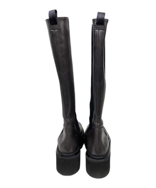 HOMERS（ホーマーズ）HOMERS (ホーマーズ) ロングブーツ ブラウン サイズ:37の古着・服飾アイテム