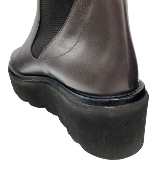 HOMERS（ホーマーズ）HOMERS (ホーマーズ) ロングブーツ ブラウン サイズ:37の古着・服飾アイテム