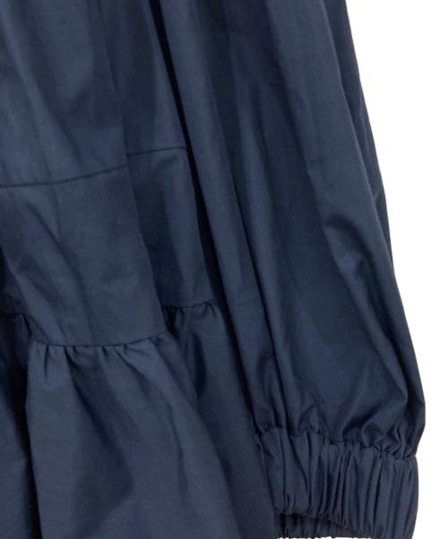 YORI（ヨリ）YORI (ヨリ) ティアードロングブラウス ネイビー サイズ:FREEの古着・服飾アイテム