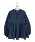 YORI (ヨリ) ティアードロングブラウス ネイビー サイズ:FREE：8000円