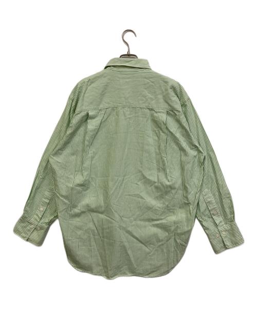 Spick and Span（スピック＆スパン）Spick and Span (スピックアンドスパン) オックスガーメントダイルーズシャツ グリーン サイズ:FREEの古着・服飾アイテム