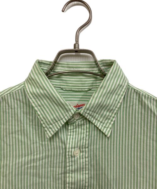 Spick and Span（スピック＆スパン）Spick and Span (スピックアンドスパン) オックスガーメントダイルーズシャツ グリーン サイズ:FREEの古着・服飾アイテム