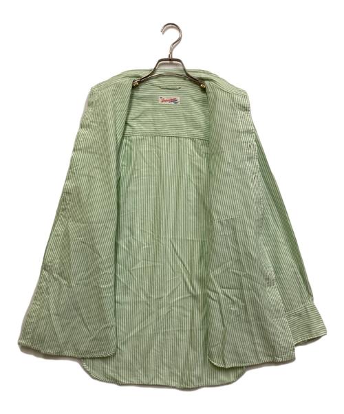 Spick and Span（スピック＆スパン）Spick and Span (スピックアンドスパン) オックスガーメントダイルーズシャツ グリーン サイズ:FREEの古着・服飾アイテム