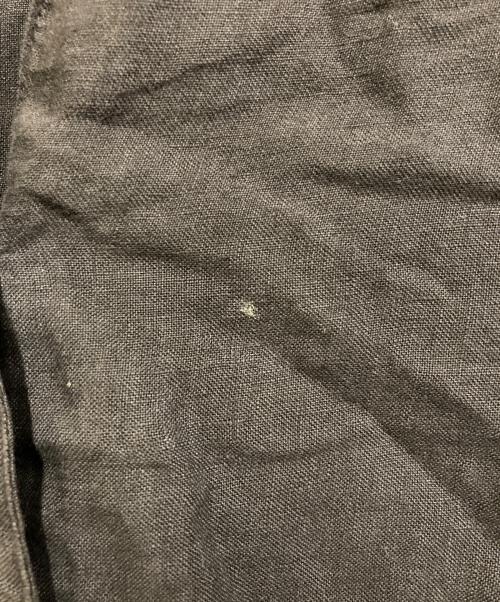 120%lino（ヒャクニジュッパーセント リノ）120%LINO (ヒャクニジュッパーセント リノ) リネンスキッパーシャツ ブラウン サイズ:SIZE 42の古着・服飾アイテム