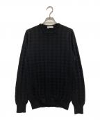 GRAN SASSOグランサッソ）の古着「ウールニット」｜ブラック