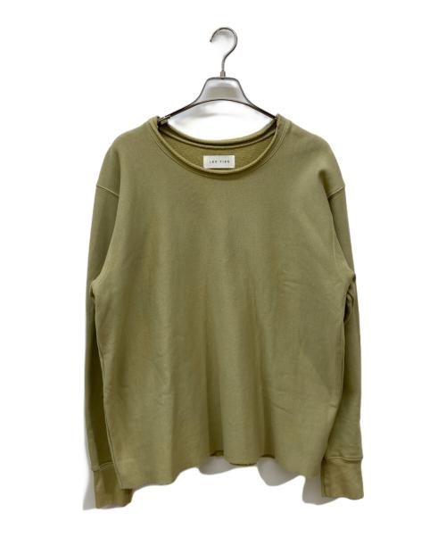 LES TIEN（レスティエン）LES TIEN (レスティエン) カットオフスウェット 黄緑 サイズ:Lの古着・服飾アイテム
