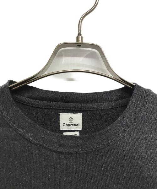 charcoal（チャコール）Charcoal (チャコール) ロングスリーブTシャツ グレー サイズ:XLの古着・服飾アイテム