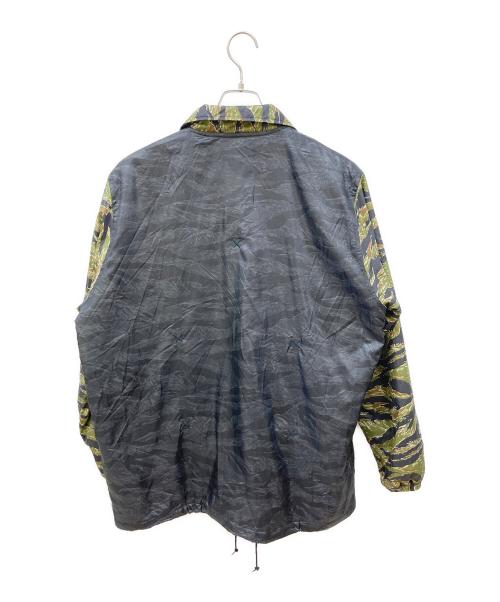 charcoal（チャコール）charcoal (チャコール) South2 West8 (サウスツー ウエストエイト) Camo Filling Coach Jacket カーキ×ブラック サイズ:Lの古着・服飾アイテム