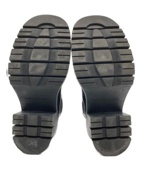 BOTTEGA VENETA（ボッテガベネタ）BOTTEGA VENETA (ボッテガベネタ) ラグチェルシーブーツ ブラック サイズ:39の古着・服飾アイテム