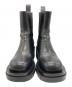 中古・古着 BOTTEGA VENETA (ボッテガベネタ) ラグチェルシーブーツ ブラック サイズ:39：57000円