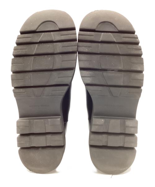 BOTTEGA VENETA（ボッテガベネタ）BOTTEGA VENETA (ボッテガベネタ) ラグ チェルシーアンクルブーツ ブラック サイズ:SIZE 43の古着・服飾アイテム