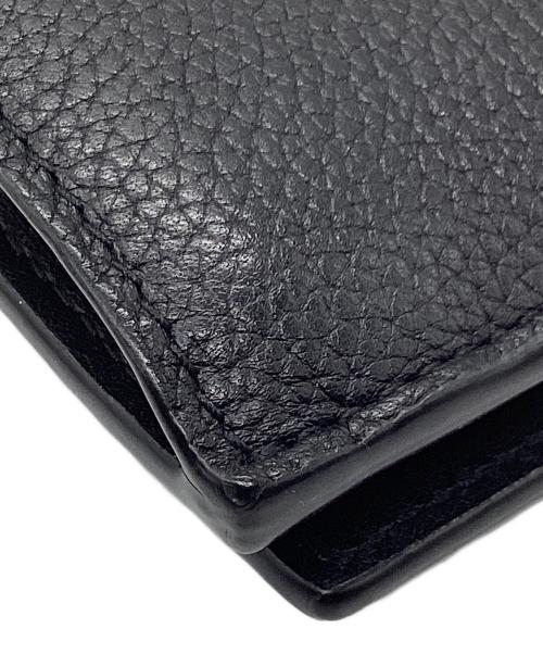 BOTTEGA VENETA（ボッテガベネタ）BOTTEGA VENETA (ボッテガベネタ) 2つ折り財布 ブラックの古着・服飾アイテム