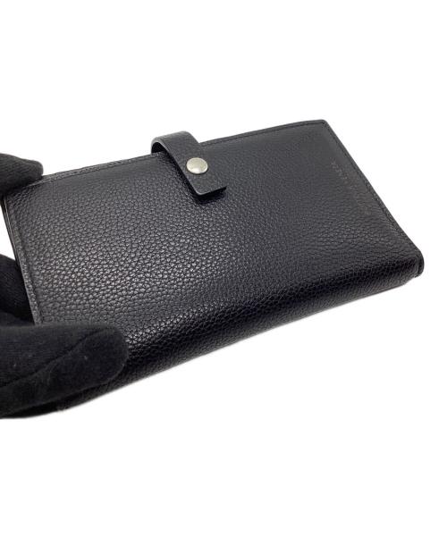 BOTTEGA VENETA（ボッテガベネタ）BOTTEGA VENETA (ボッテガベネタ) 2つ折り財布 ブラックの古着・服飾アイテム