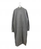 EVERYDAY I LIKE.エヴリデイ アイ ライク）の古着「Sweat Dress」｜グレー