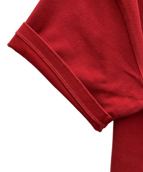 BLURHMS（ブラームス）blurhms (ブラームス) Super Hard Twisted Pocket Long Tee レッド サイズ:SIZE 4の古着・服飾アイテム