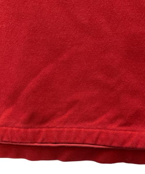 BLURHMS（ブラームス）blurhms (ブラームス) Super Hard Twisted Pocket Long Tee レッド サイズ:SIZE 4の古着・服飾アイテム