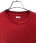 blurhms (ブラームス) Super Hard Twisted Pocket Long Tee レッド サイズ:SIZE 4：6000円
