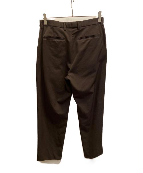 UNITED ARROWS & SONS（ユナイテッドアローズ アンド サンズ）UNITED ARROWS & SONS (ユナイテッドアローズ アンド サンズ) GABA 1P TROUSERS ブラウン サイズ:Мの古着・服飾アイテム