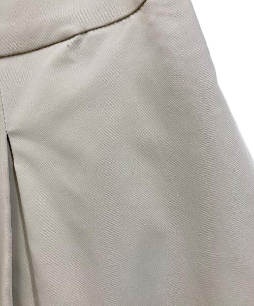 SOEJU（ソージュ）SOEJU (ソージュ) リモンタタックスカート ベージュ サイズ:Mの古着・服飾アイテム