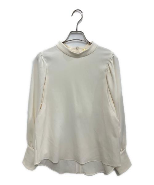 Lisiere（リジェール）Lisiere (リジェール) スタンドカラーブラウス アイボリー サイズ:Freeの古着・服飾アイテム