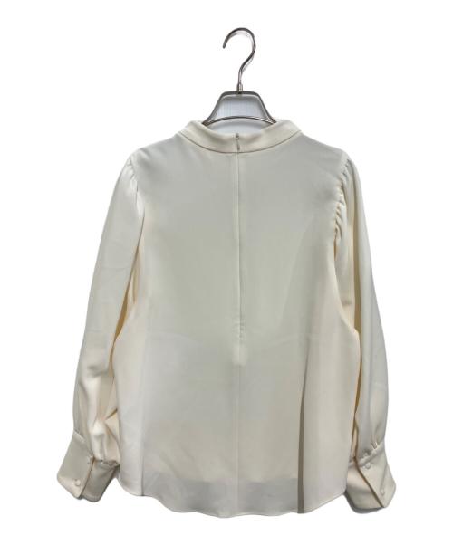 Lisiere（リジェール）Lisiere (リジェール) スタンドカラーブラウス アイボリー サイズ:Freeの古着・服飾アイテム