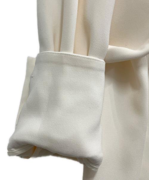 Lisiere（リジェール）Lisiere (リジェール) スタンドカラーブラウス アイボリー サイズ:Freeの古着・服飾アイテム