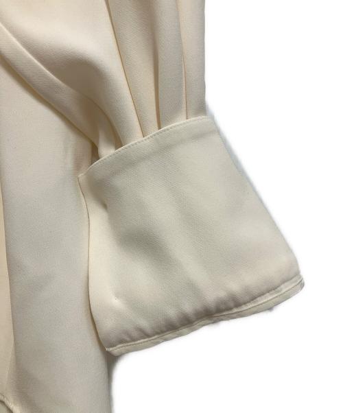 Lisiere（リジェール）Lisiere (リジェール) スタンドカラーブラウス アイボリー サイズ:Freeの古着・服飾アイテム