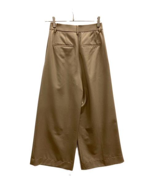 Lisiere（リジェール）Lisiere (リジェール) Tropical Wool Wide Pants ベージュ サイズ:34の古着・服飾アイテム