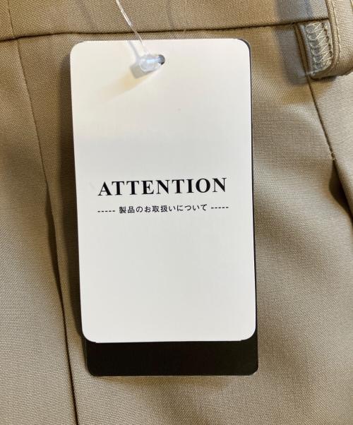 Lisiere（リジェール）Lisiere (リジェール) Tropical Wool Wide Pants ベージュ サイズ:34の古着・服飾アイテム