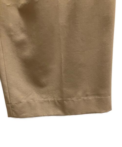 Lisiere（リジェール）Lisiere (リジェール) Tropical Wool Wide Pants ベージュ サイズ:34の古着・服飾アイテム