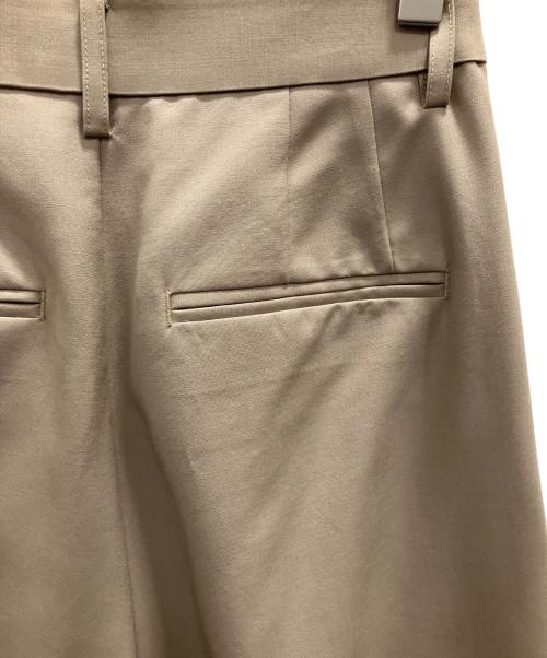 Lisiere（リジェール）Lisiere (リジェール) Tropical Wool Wide Pants ベージュ サイズ:34の古着・服飾アイテム