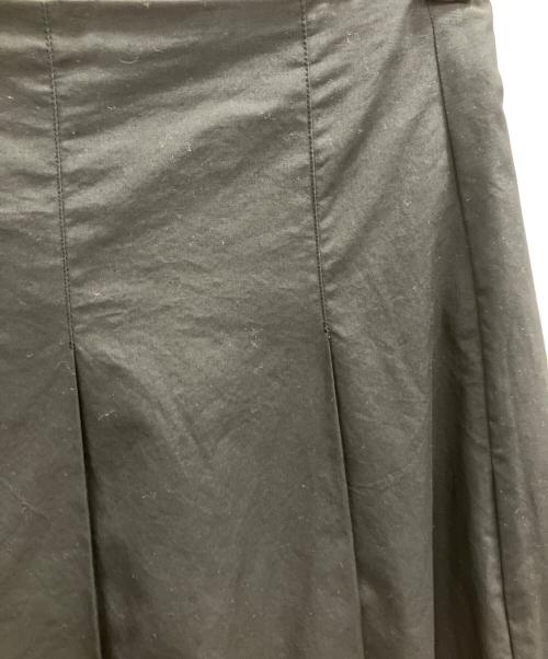 Col Pierrot（コルピエロ）Col Pierrot (コルピエロ) CTN PLEATED スカート ブラック サイズ:34の古着・服飾アイテム
