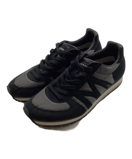 MIZUNO（ミズノ）MIZUNO (ミズノ) MARGARET HOWELL (マーガレットハウエル) ローカットスニーカー ブラック サイズ:24.5の古着・服飾アイテム