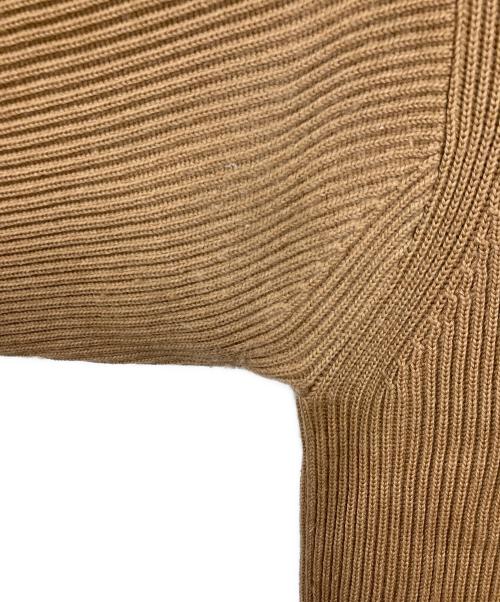 UNITED ARROWS（ユナイテッドアローズ）UNITED ARROWS (ユナイテッドアローズ) ハーフジップニット ブラウン サイズ:Ⅼの古着・服飾アイテム