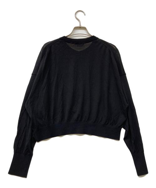 journal standard L'essage（ジャーナルスタンダード レサージュ）journal standard L'essage (ジャーナルスタンダード レサージュ) 24SS DANDELION カーディガン ブラック サイズ:Freeの古着・服飾アイテム