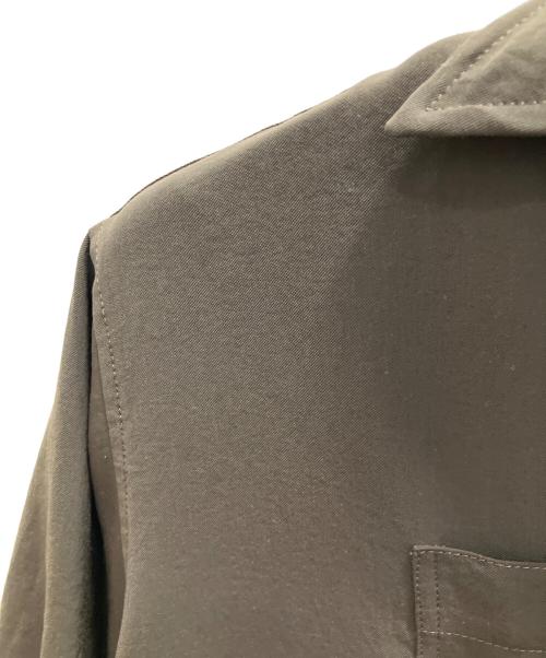 BLUEBIRD BOULEVARD（ブルーバードブルバード）BLUEBIRD BOULEVARD (ブルーバードブルバード) ワッシャーツイルドレス ブラウン サイズ:SIZE Mの古着・服飾アイテム