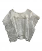 Maurizio Mykonosマウリツィオ ミコノス）の古着「ブラウス」｜ホワイト