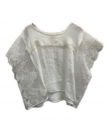 Maurizio Mykonos（マウリツィオ ミコノス）の古着「ブラウス」｜ホワイト