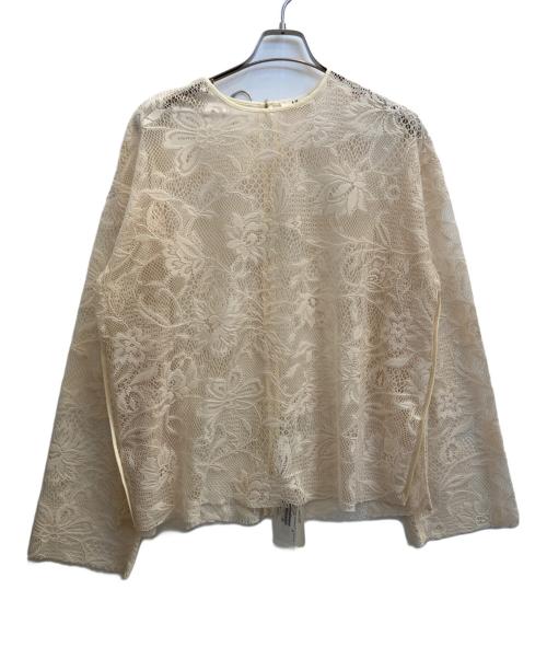Uhr（ウーア）Uhr (ウーア) Lace Over Tops アイボリー サイズ:フリー 未使用品の古着・服飾アイテム