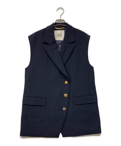 journal standard L'essage（ジャーナルスタンダード レサージュ）journal standard L'essage (ジャーナルスタンダード レサージュ) オーナメントボタンベスト ネイビー サイズ:-の古着・服飾アイテム