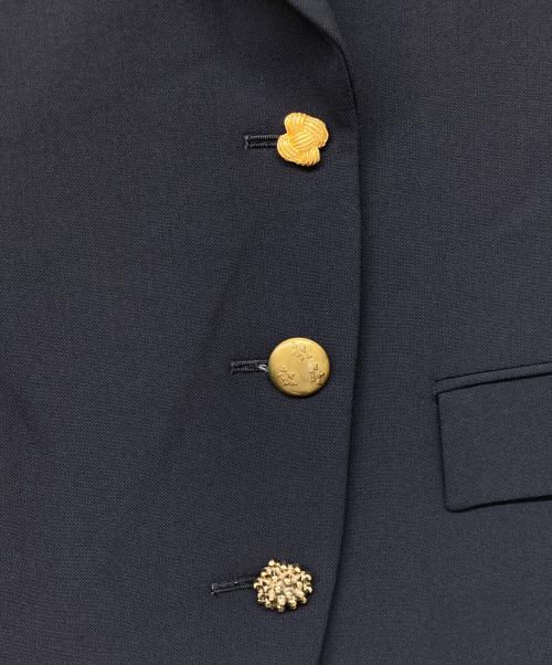 journal standard L'essage（ジャーナルスタンダード レサージュ）journal standard L'essage (ジャーナルスタンダード レサージュ) オーナメントボタンベスト ネイビー サイズ:-の古着・服飾アイテム