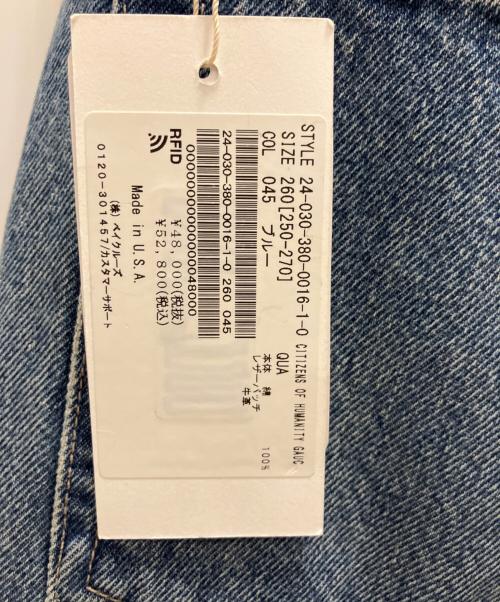 Citizens of humanity（シチズンズオブヒューマニティ）Citizens of humanity (シチズンズオブヒューマニティ) GAUCHO VINTAGE インディゴ サイズ:66 未使用品の古着・服飾アイテム
