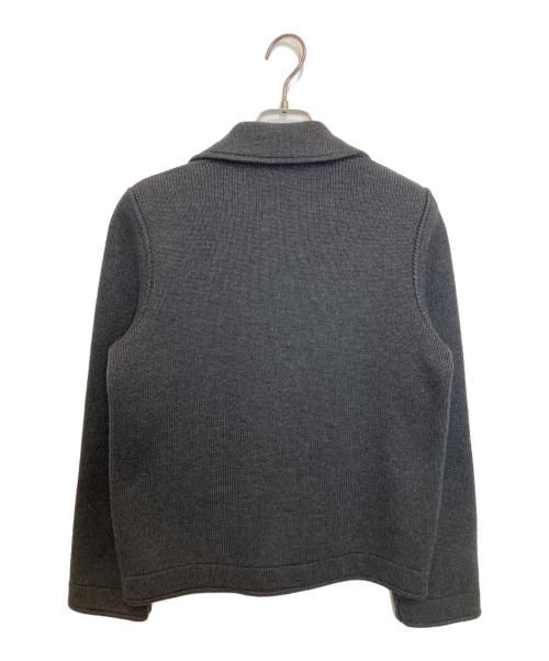 Salvatore Ferragamo（サルヴァトーレ フェラガモ）Salvatore Ferragamo (サルヴァトーレ フェラガモ) ニットジャケット グレー サイズ:XSの古着・服飾アイテム